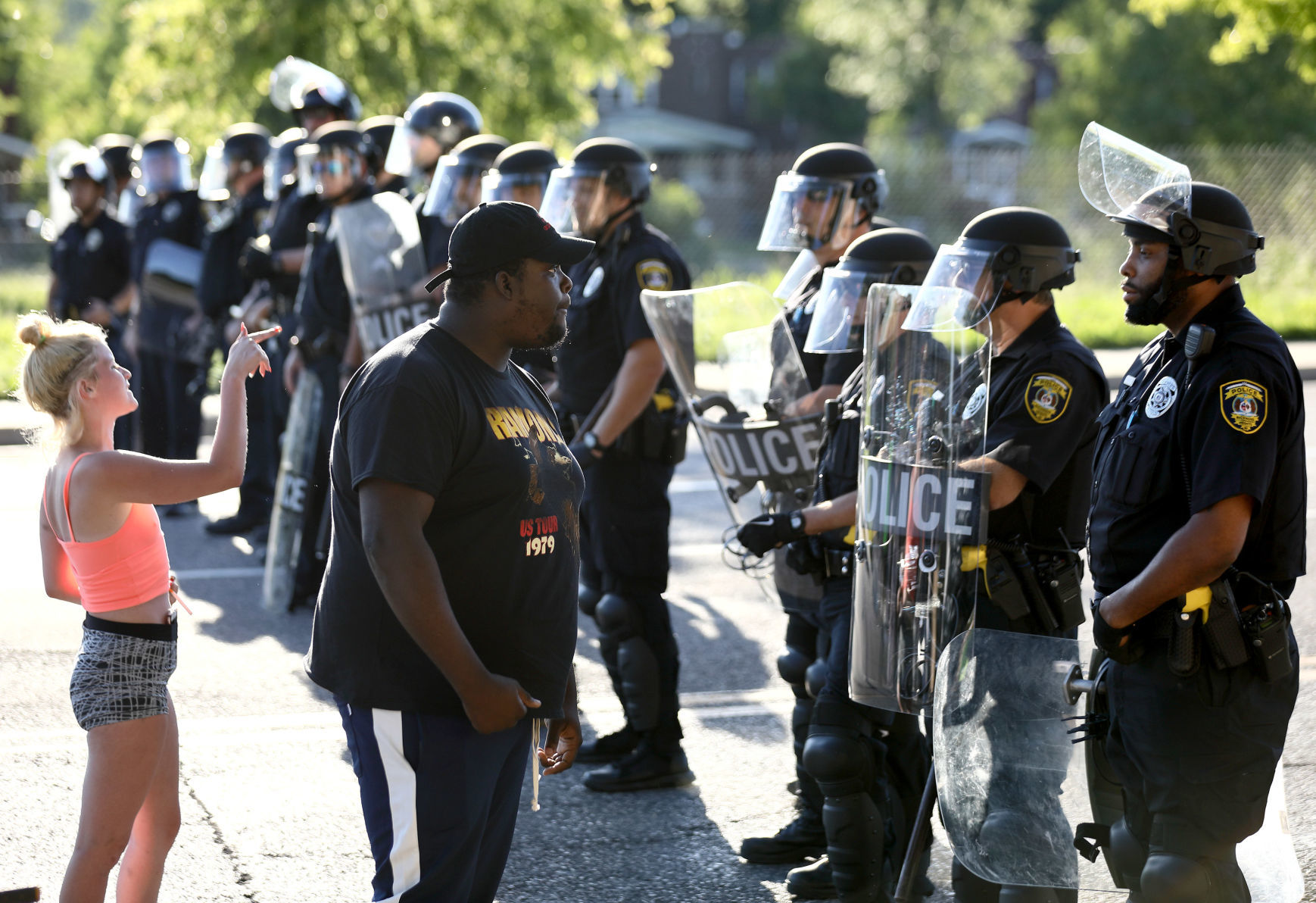 Protests in Richmond Heights
